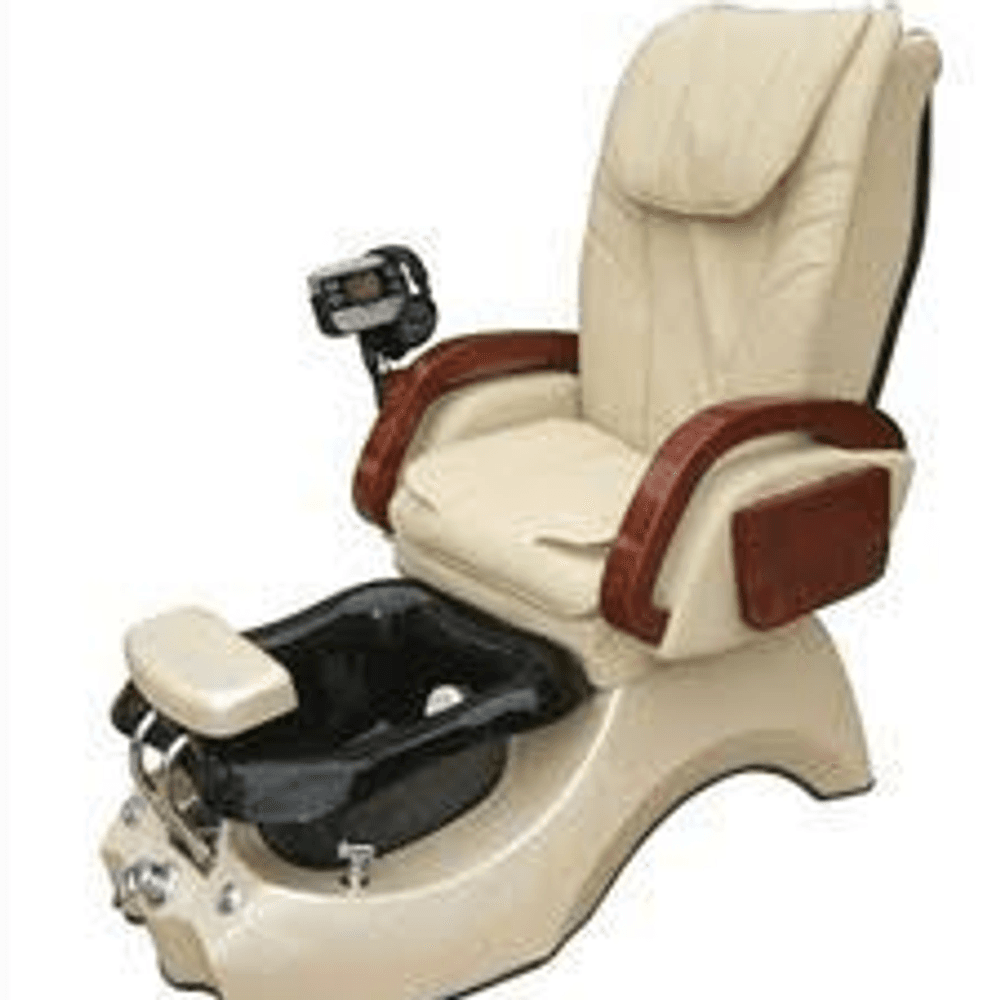 Luxury Pedicure Spa Chair Unit with Hydrotherapy Foot Bath