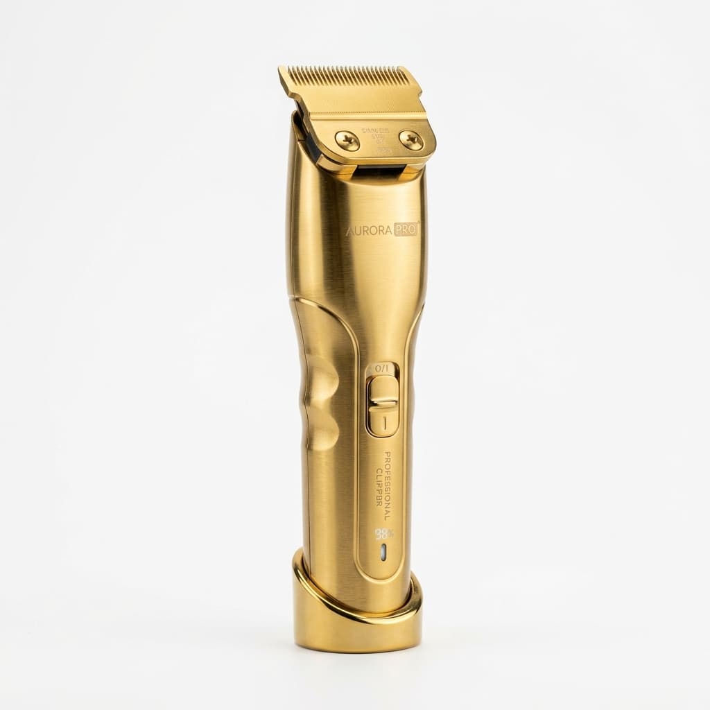 Pro Titanium Double Foil Cordless Barber Shaver