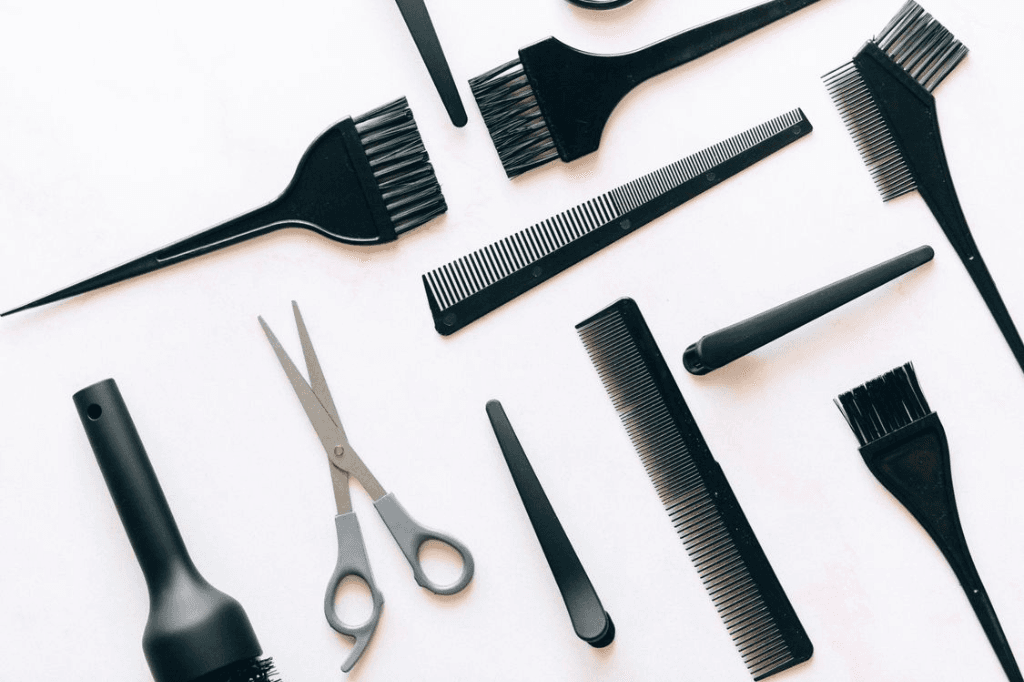 Professional Barber Sectioning Combs & Clips Master Kit